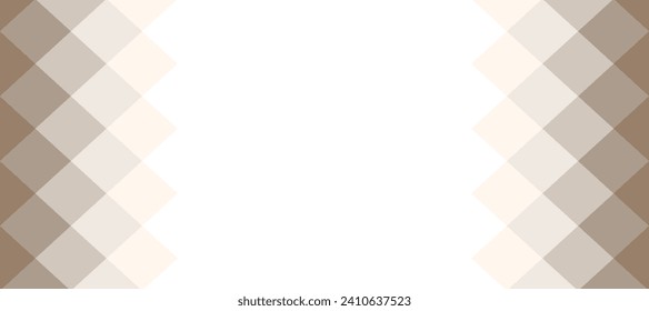 brown argyle gingham web banner pattern design background