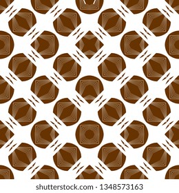 brown Art deco style decorative pattern