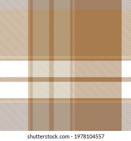 Brown Asymmetric Plaid textured seamless pattern suitable for fashion textiles and graphics