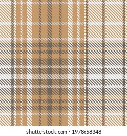 Brown Asymmetric Plaid textured seamless pattern suitable for fashion textiles and graphics