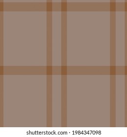 Brown Asymmetric Plaid textured seamless pattern suitable for fashion textiles and graphics