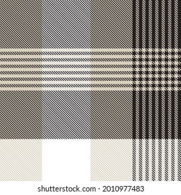 Brown Asymmetric Plaid textured seamless pattern suitable for fashion textiles and graphics