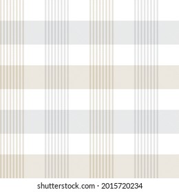 Brown Asymmetric Plaid textured seamless pattern suitable for fashion textiles and graphics