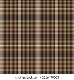 Brown Asymmetric Plaid textured seamless pattern suitable for fashion textiles and graphics