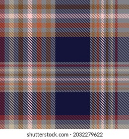 Brown Asymmetric Plaid textured seamless pattern suitable for fashion textiles and graphics