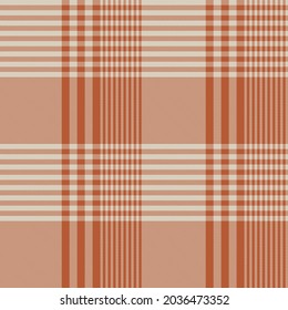 Brown Asymmetric Plaid textured seamless pattern suitable for fashion textiles and graphics