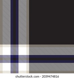 Brown Asymmetric Plaid textured seamless pattern suitable for fashion textiles and graphics