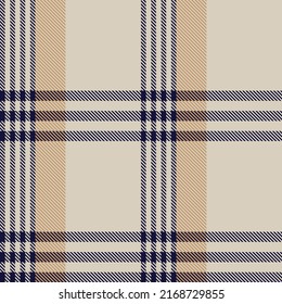 Brown Asymmetric Plaid textured seamless pattern suitable for fashion textiles and graphics
