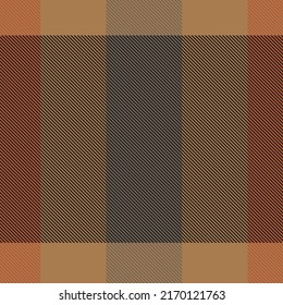Brown Asymmetric Plaid textured seamless pattern suitable for fashion textiles and graphics