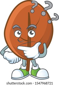 brown autumn leaf for design thinking cartoon