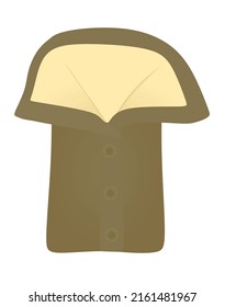 Brown Baby Sleeping Bag. Vector