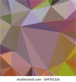 brown background abstract geometric triangle mosaic texture polygon vector, modern design