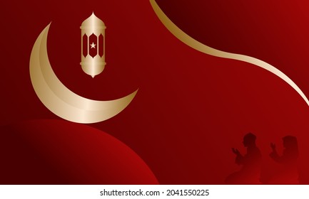 Brown background with arabic style design