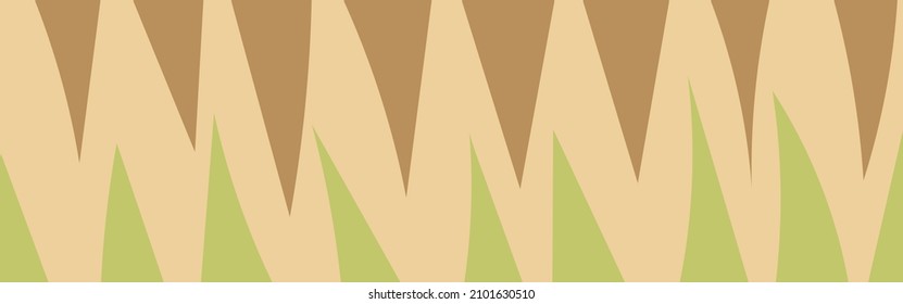 Brown background for banner or postcard, abstract illustration of geometric shapes. Simple shapes patterns for web screensavers.