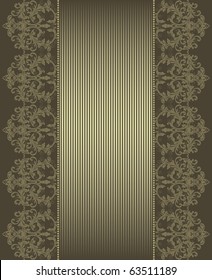 brown background with frame