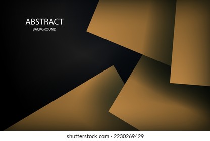 brown background overlap dimension grey vector illustration message board for text and message design modern website