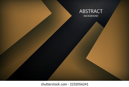 brown background overlap dimension grey vector illustration message board for text and message design modern website