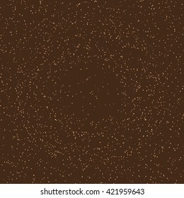 Brown background with points around