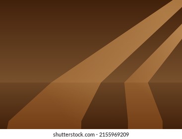 Brown background for product mockup
