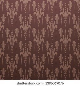 Brown background texture in asian style for your design. Vector graphic design