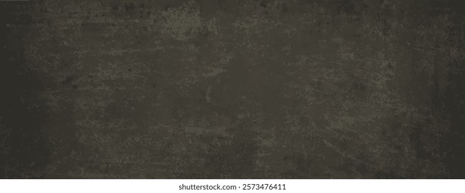 Brown background vector.Dark brown grunge background with a rough texture. The background features a distressed, vintage style with brown hues throughout. Rough concrete texture background.