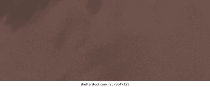 Brown background with watercolor textured, earthy style. The background features subtle shading, creating a warm, brown backdrop. Minimal watercolor texture background vector