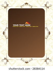 Brown banner