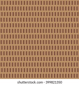 Brown Batik Background Pattern Seamless