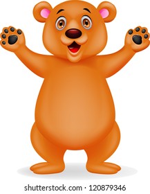 Brown bear cartoon