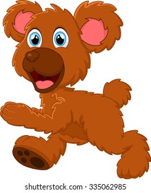 Brown bear cartoon