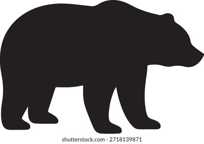 Ícone De Urso Marrom - Ilustração De Vetor