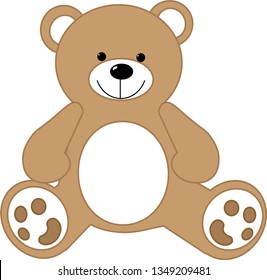 Brown bear toy