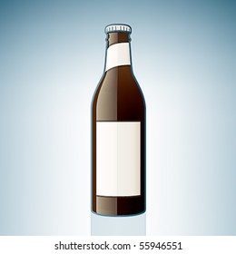 Brown Beer Bottle