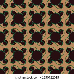 Brown and beige background. Great background. Can be used for wallpaper, fabric, web page background, surface textures. Abstract background. Vector images.