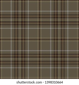 Brown, Beige, Orange  and  Gray Tartan  Plaid  Seamless Pattern Background. Flannel  Shirt Tartan Patterns. Trendy Tiles Vector Illustration for Wallpapers.