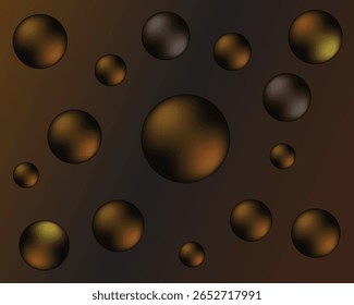 Brown black circle pattern background, social media, post design background, restaurant background, High resolution, social media background, vector, Landscape.

