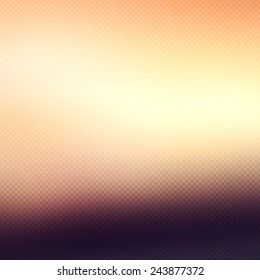 Brown and black colored blurred abstract vector background. Smooth gradient backdrop with checkered texture overlay