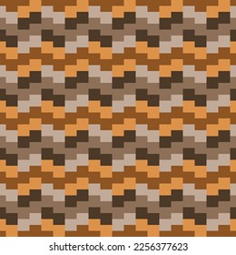 brown and black colorful square geometry in seamless pattern, paper, print, background