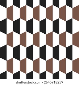 Brown and black geometric pattern background. geometric pattern background. geometric background. Geometric pattern for backdrop, decoration, Gift wrapping.
