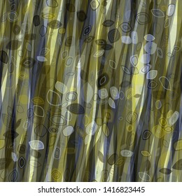 Brown, blue, grey seamless texture. Vertical wavy stripes. Decorative elements, like stripes. Abstract vector background for web page, banners backdrop, fabric, home decor, wrapping