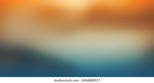 Brown, Blue and Grey Wallpaper, Background, Flyer or Cover Design for Your Business with Abstract Blurred Texture - Applicable for Reports, Presentations, Placards, Posters - Trendy Creative Vector