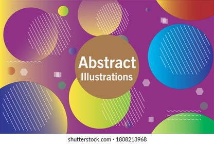brown, blue and purple banner design for your company