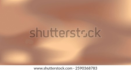 Brown blurred background mocha mousse color 2025. Coffee gradient with wave and blur color. Vector illustration