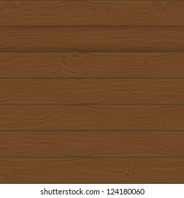 Brown boards Background  vector Illustration.