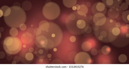 brown bokeh background for Christmas and greeting card