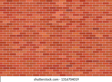 Brown brick wall background