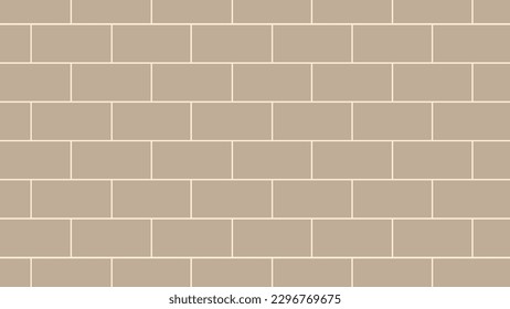 Brown brick wall as stone background