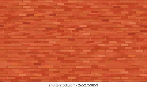 Parede de tijolo marrom com textura uniforme, ideal para fundos urbanos, design de construção, fachadas rústicas e layouts gráficos com temática de construção.
