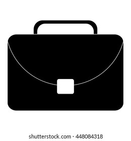brown briefcase icon