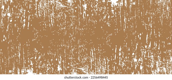brauner Pinselhintergrund. Braune Tinte spritzen auf Hintergrund. Pinselstrich Hintergrund für Tapeten, Farbschmutzspritzer-Vorlage, Schmutzbanner, Aquarell-Design, schmutzige Textur. Trendpinselhintergrund, Vektorgrafik